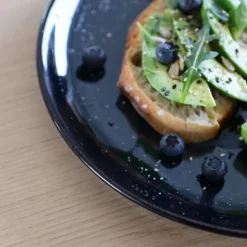Assiette à dessert Bleu