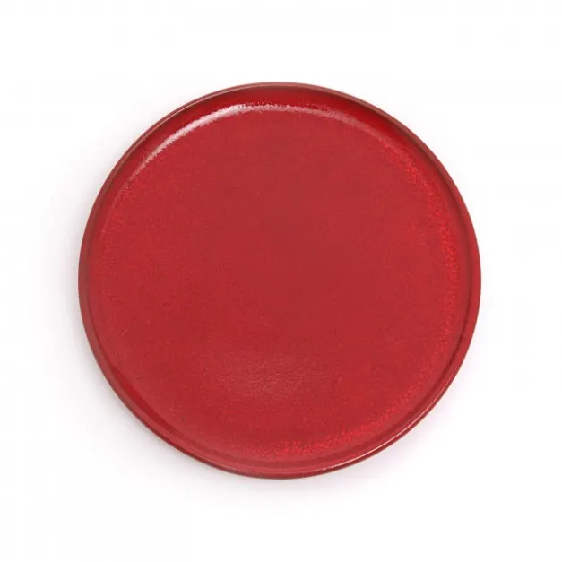 Assiette à dessert Rouge
