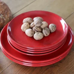 Assiette creuse Rouge