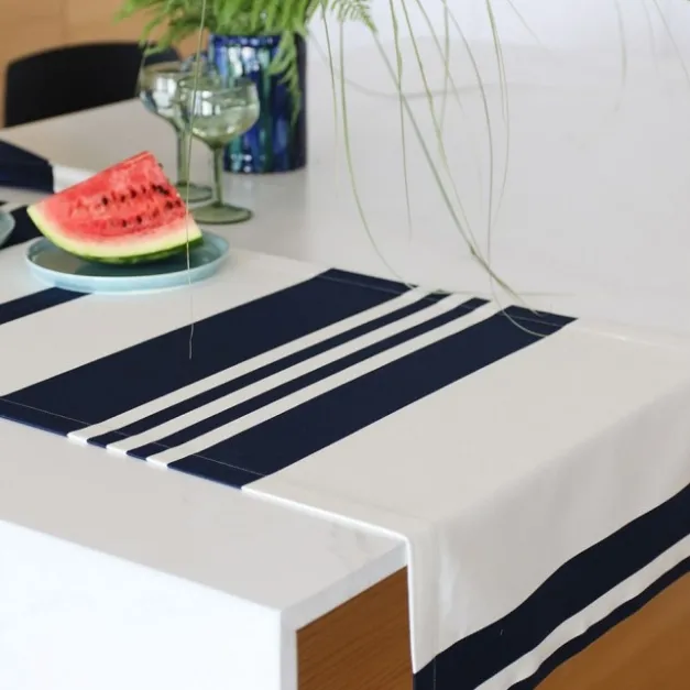 Chemin de table Bleu