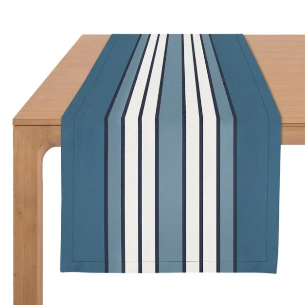 Chemin de table Bleu