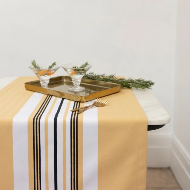 Chemin de table Jaune