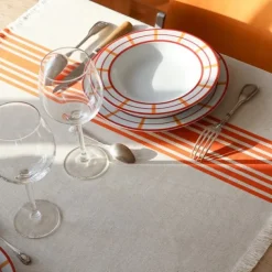 Chemin de table Orange