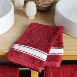 Drap de bain Rouge