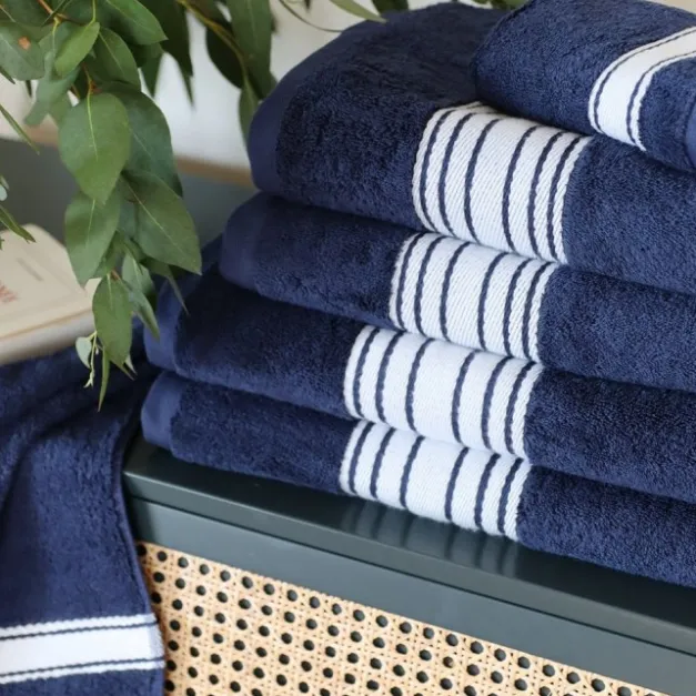 Drap de douche Bleu