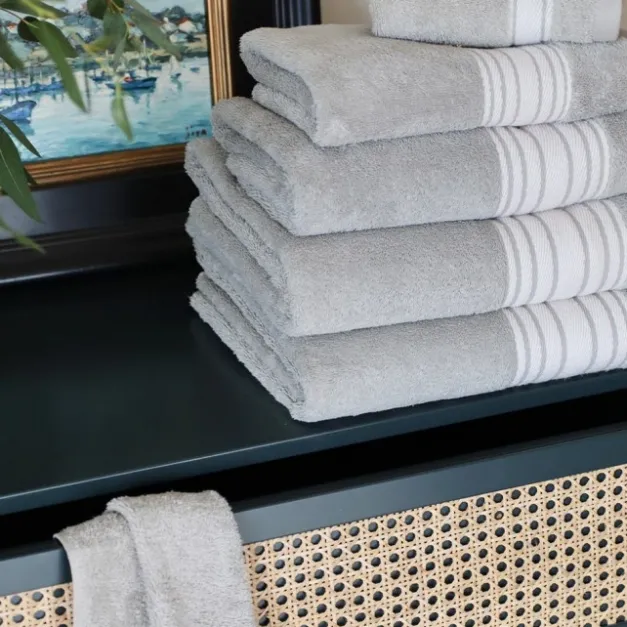Drap de douche Gris