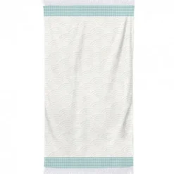 Drap de plage Blanc