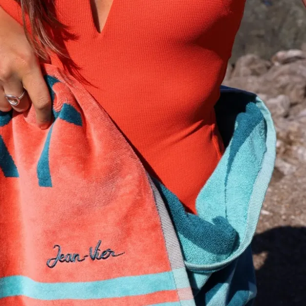 Drap de plage Vert