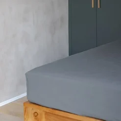 Drap housse Gris