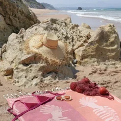 Foutas en coton Rose