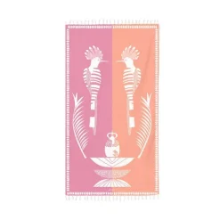 Foutas en coton Rose