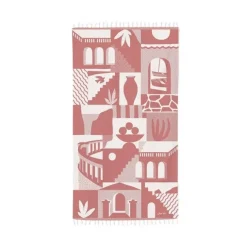 Foutas en coton Rose