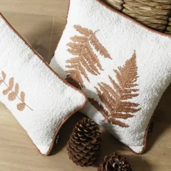 Housse de coussin Beige