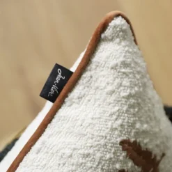 Housse de coussin Beige