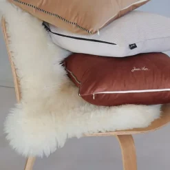 Housse de coussin Beige