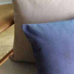 Housse de coussin Bleu