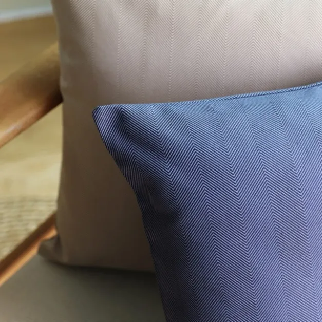 Housse de coussin Bleu