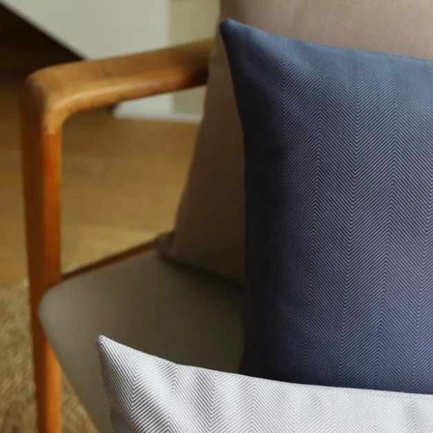 Housse de coussin Bleu