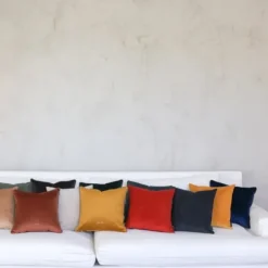 Housse de coussin Bleu