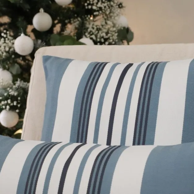 Housse de coussin Bleu