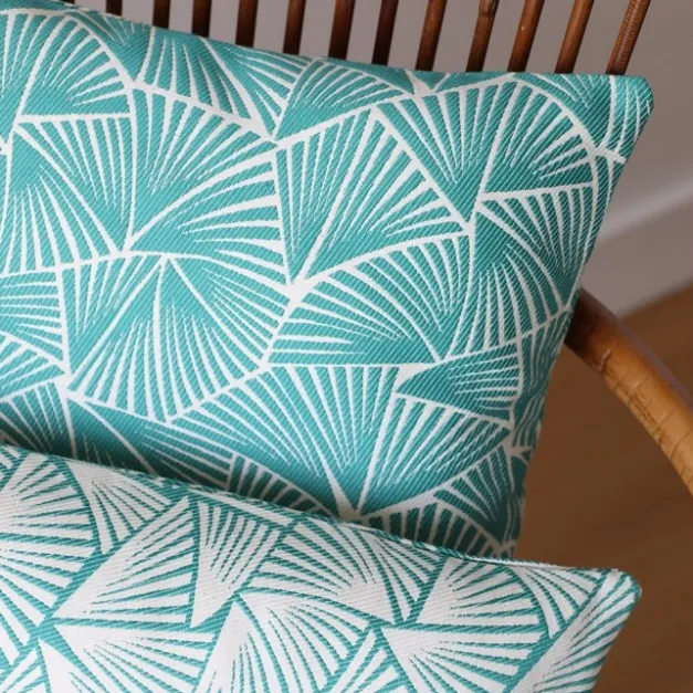 Housse de coussin Bleu