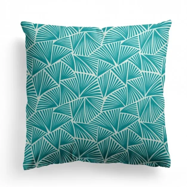 Housse de coussin Bleu