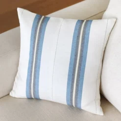 Housse de coussin Bleu