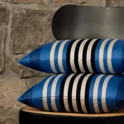 Housse de coussin Bleu