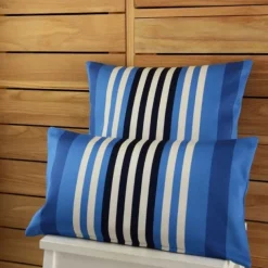 Housse de coussin Bleu