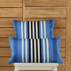 Housse de coussin Bleu