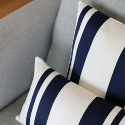 Housse de coussin Bleu