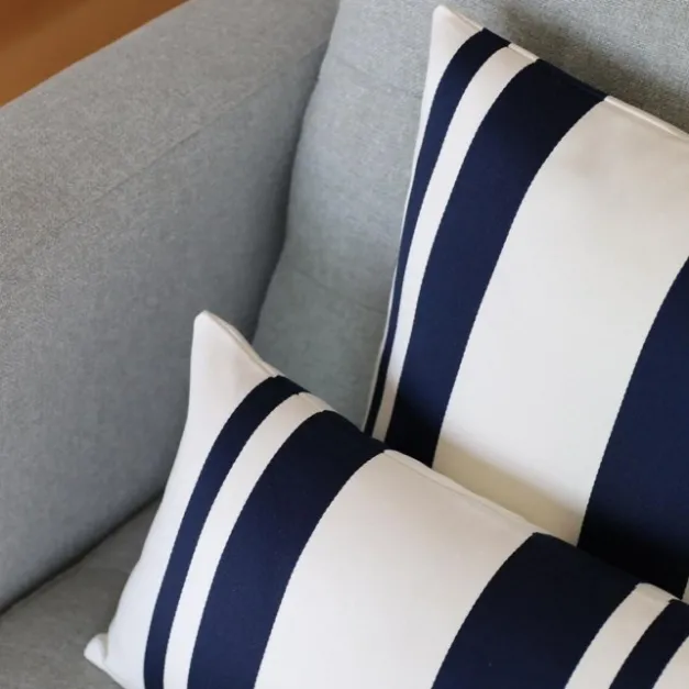 Housse de coussin Bleu