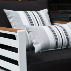Housse de coussin Gris