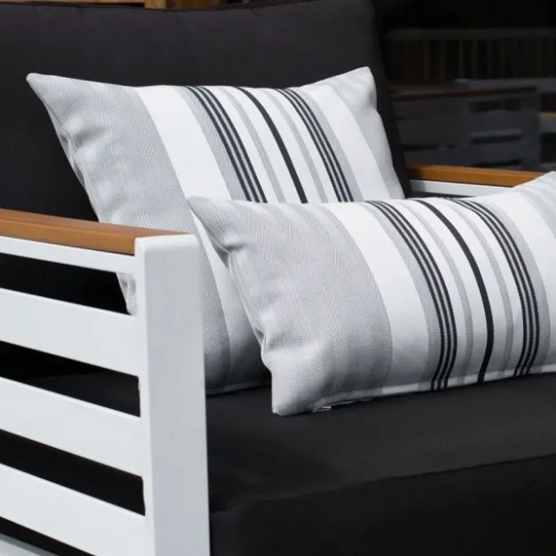Housse de coussin Gris