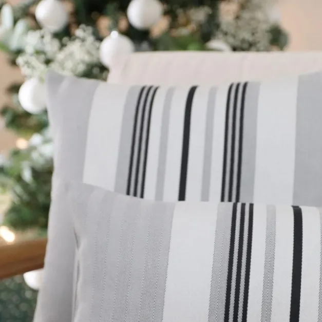 Housse de coussin Gris