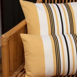 Housse de coussin Jaune