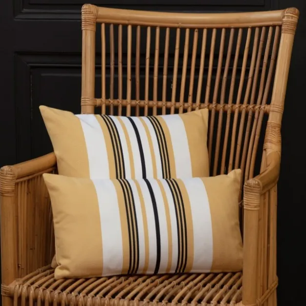 Housse de coussin Jaune