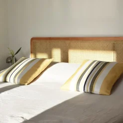 Housse de coussin Jaune