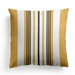 Housse de coussin Jaune