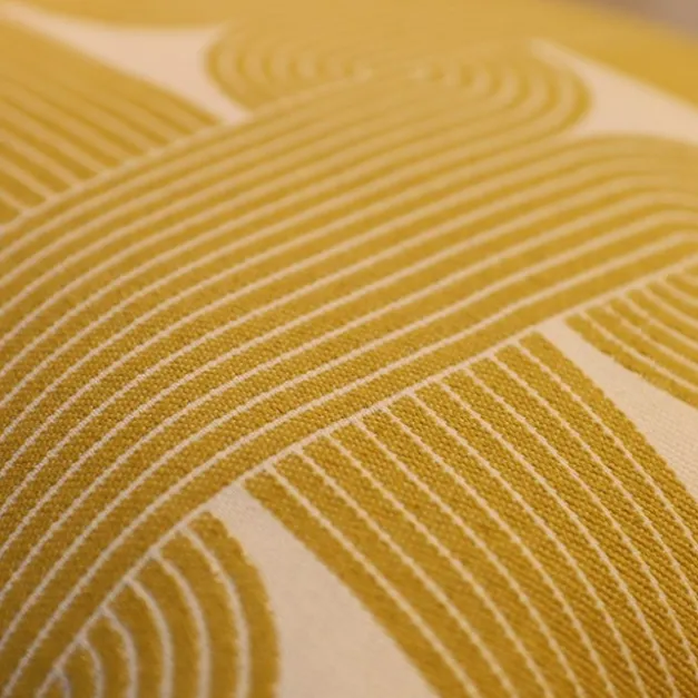 Housse de coussin Jaune