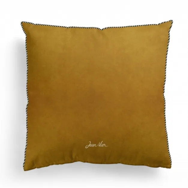 Housse de coussin Jaune