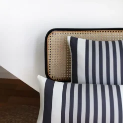 Housse de coussin Noir