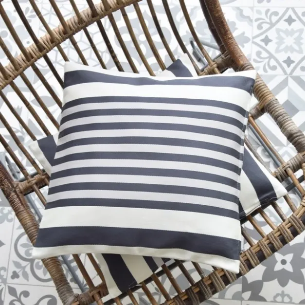 Housse de coussin Noir