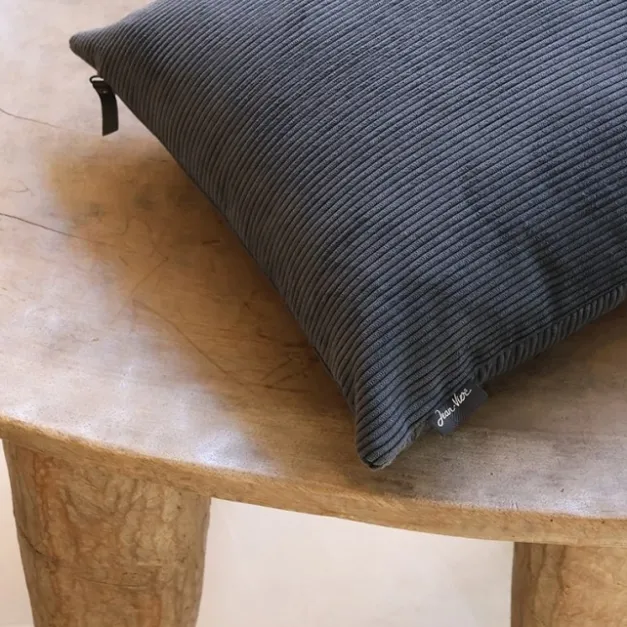 Housse de coussin Noir