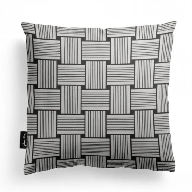 Housse de coussin Noir