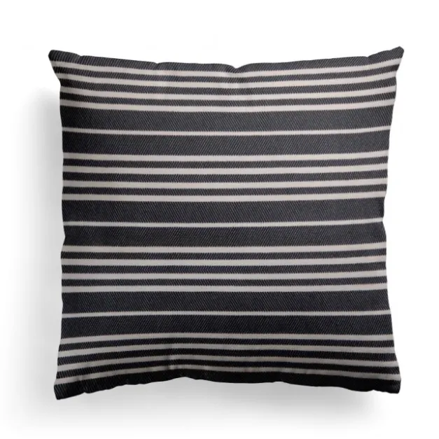 Housse de coussin Noir