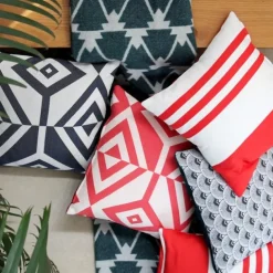 Housse de coussin Rouge
