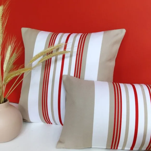 Housse de coussin Rouge