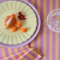 Linge de table haut de gamme Jaune