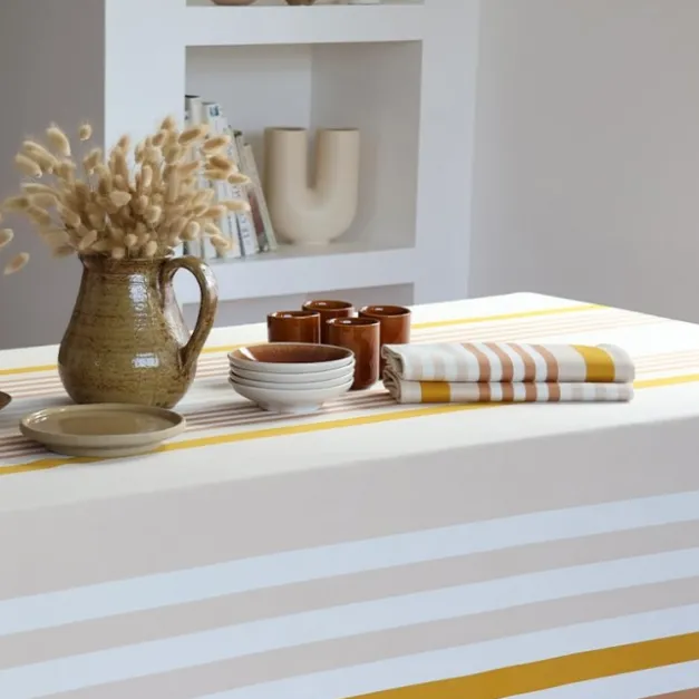 Linge de table haut de gamme Beige